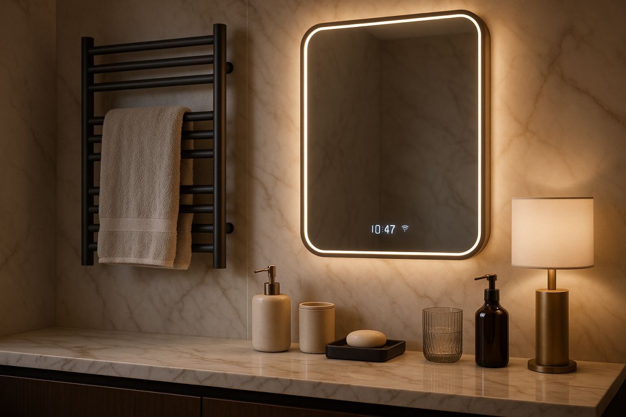 Accessoires salle de bain à couper le souffle