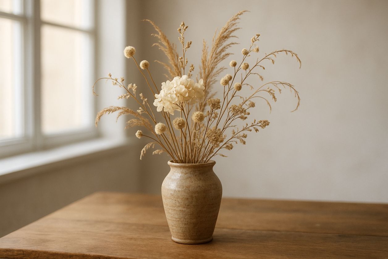 Fleurs séchées : idées déco tendance