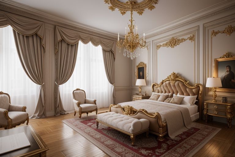 chambre style baroque