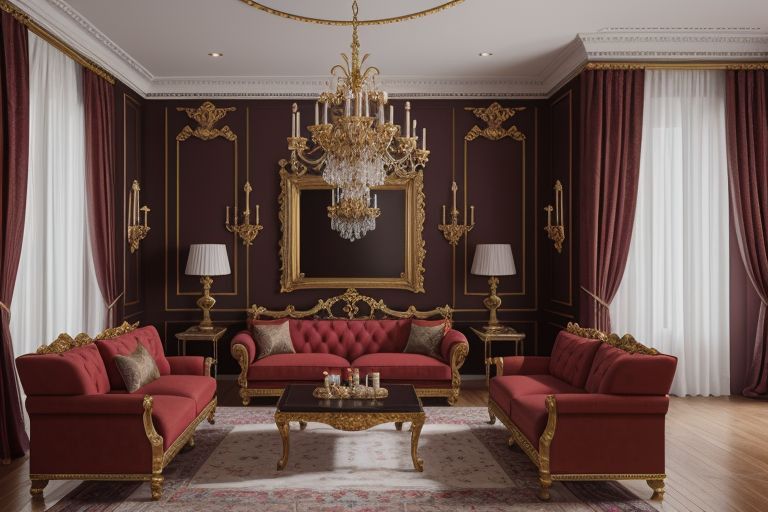 chambre style baroque