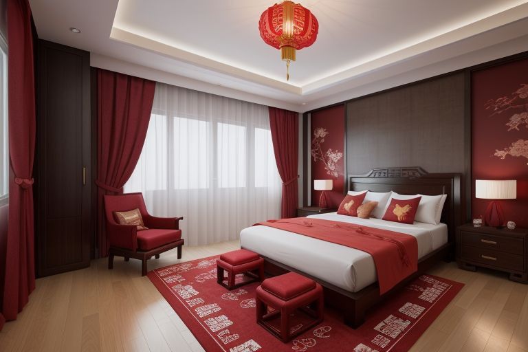 chambre style chinois