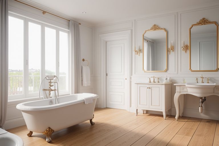 salle de bain style français