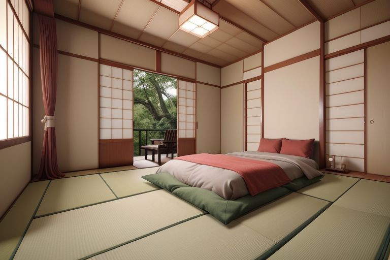 chambre style japonais
