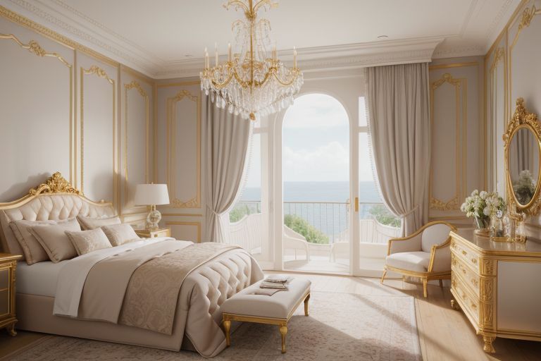 chambre style luxueux