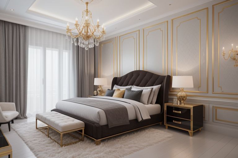 chambre style luxueux