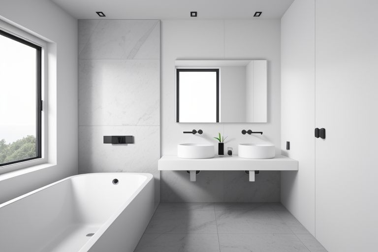 salle de bain style minimaliste