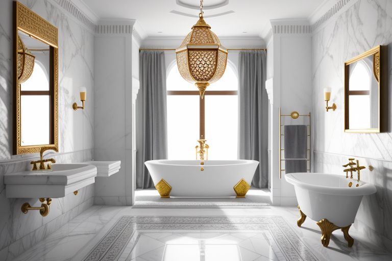 salle de bain style marocain