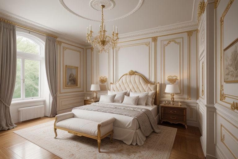 chambre style néoclassique