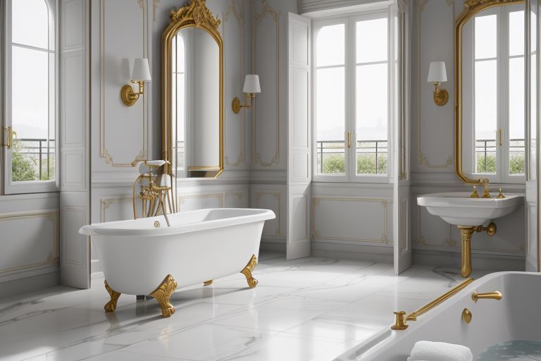 salle de bain style parisien