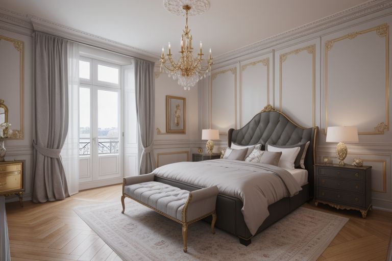chambre style parisien