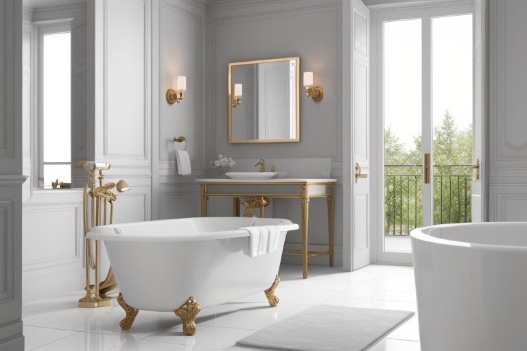 salle de bain style provence