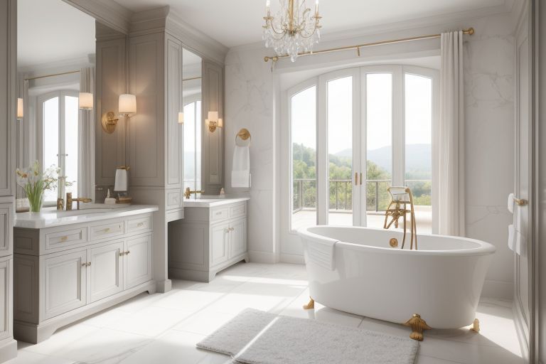 salle de bain style provence