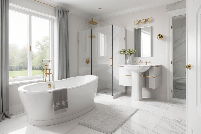 salle de bain style renaissance
