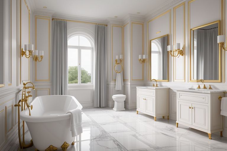 salle de bain style roma