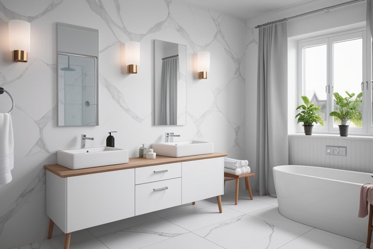 salle de bain style scandinave